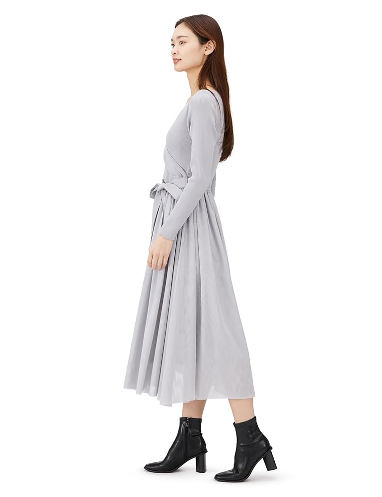 新品 24SS グレースコンチネンタル　チュールコンビニットワンピース　36 チュールコンビニットワンピース / GRACE CONTINENTAL | GRACE